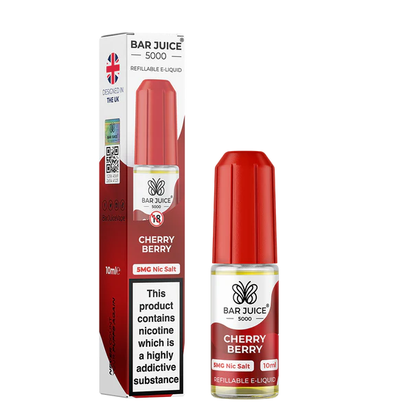  Bar Juice -Cherry Berry 5000 3 For £10   