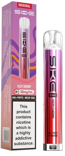 SKE Crystal   Fizzy Cherry 600    