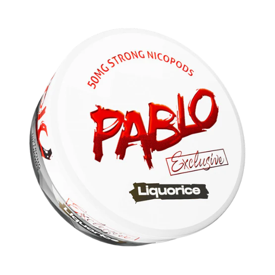 PABLO Exclusive Liquorice 50mg